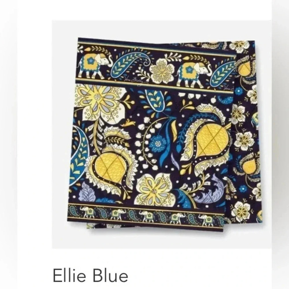 RETIRED Vera Bradley | Ellie Blue pattern crossbody handbag. - Picture 10 of 15